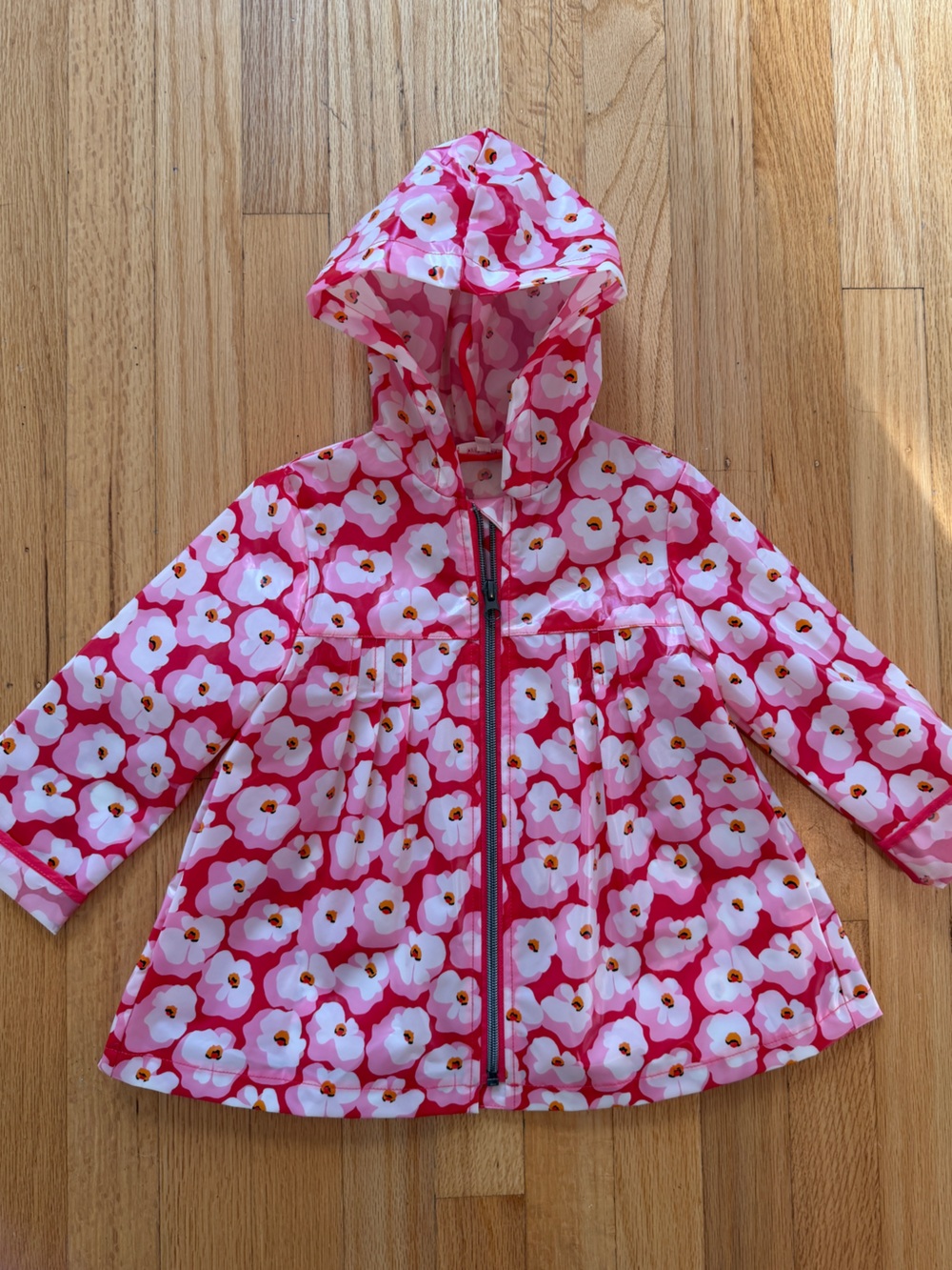 Catimini Pink Floral Raincoat